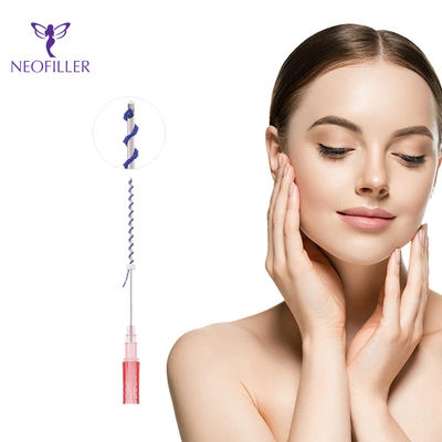 sollevamento smussato di Pdo della cannula PDO ultra V coreano dell'ascensore del filo di 4d 100mm