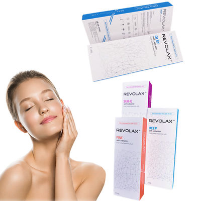 Riempimento cutaneo da 1,1 ml Revolax Fine Lips Filler antirughe per acido ialuronico facciale