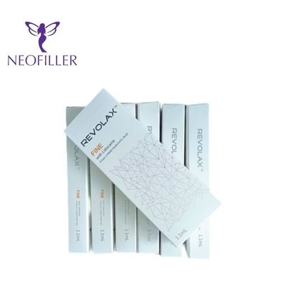 Rimozione delle rughe 1.1ml/Box Filler dermico Revolax Iniezioni di acido idraulico profondo per il viso