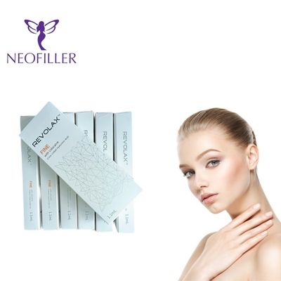 Filler naturale dell'acido ialuronico della lidocaina fine antirughe Revolax per le rughe del mento