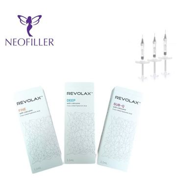 Filler dermico Deep Sub Q Filler acido ialuronico Revolax per le rughe delle guance