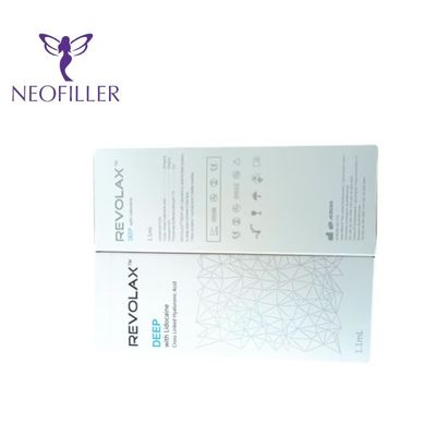 Filler dermico Deep Sub Q Filler acido ialuronico Revolax per le rughe delle guance