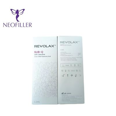 Filler dermico Deep Sub Q Filler acido ialuronico Revolax per le rughe delle guance