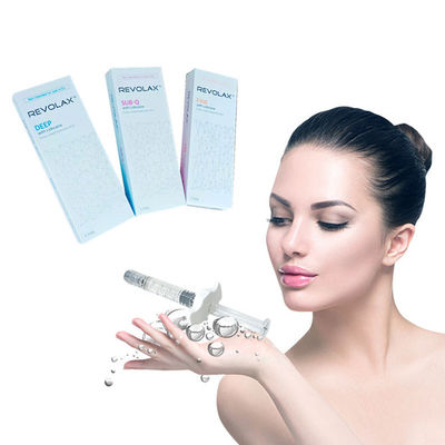 Acido Ialuronico Revolax Sottili Filler Facciali 2 X 1ml Per Viso 9 - 12 Mesi