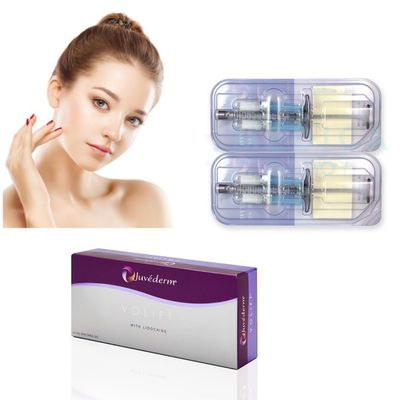 Jawline Ha Juvederm Filler dermico Utral 3 Utral 4 Iniezioni di filler antirughe