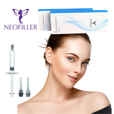 Neofiller 1ml Cross Linked Dermal Filler Ialuronico Iniezioni Per Labbra Dall'Aspetto Naturale 24mg/Ml