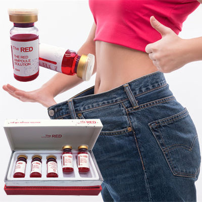Soluzione 10ml di lipolisi del Ppc Chin Fat Dissolving Injections rosso