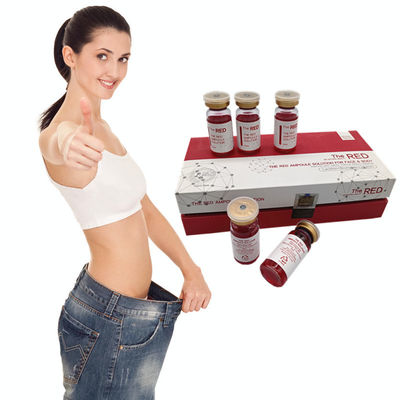 Soluzione 10ml di lipolisi del Ppc Chin Fat Dissolving Injections rosso