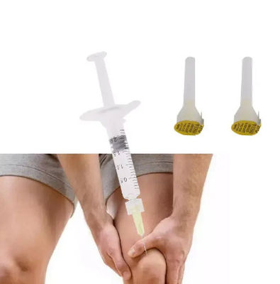 Trattamento mesoterapico dell'osteoartrosi del ginocchio Mesoterapia con acido ialuronico non reticolato
