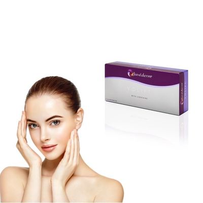 Acido ialuronico iniettabile di riempimento cutaneo Juvederm trasparente da 2 ml per linee sottili