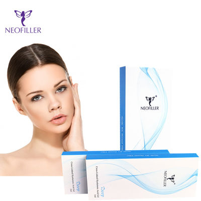 Gel 10ml Body Lip Filler dermico all'acido ialuronico reticolato 1ml 2ml
