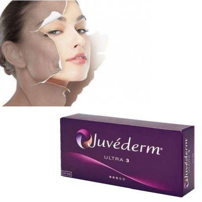 Hyaluronic Dermal Juvederm Ultra 3 Filler per labbra Filler per guance sottili per il viso