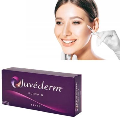 Hyaluronic Dermal Juvederm Ultra 3 Filler per labbra Filler per guance sottili per il viso