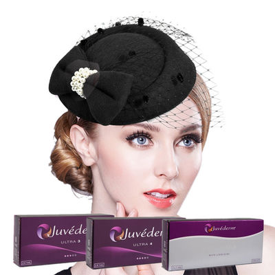 L'incrocio cutaneo antinvecchiamento del gel 2ml dell'ha del riempitore di Juvederm delle guance ha collegato il riempitore dell'ha