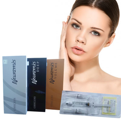 Iniezione di labbra con acido ialuronico in polimero naturale medico 1ml Neuramis Filler per naso