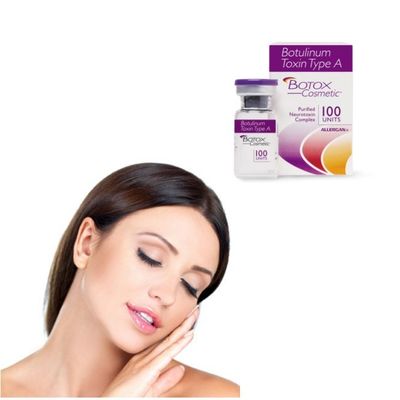 Iniezione anti rughe tossina botulinica veleno 100 unità BTX filler facciali più sottili