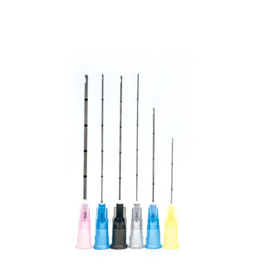 Micro cannula smussata eliminabile di Monoject per i riempitori cutanei 21g 50mm 70mm