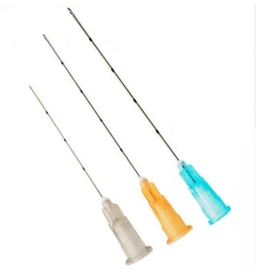 Micro cannula smussata eliminabile di Monoject per i riempitori cutanei 21g 50mm 70mm