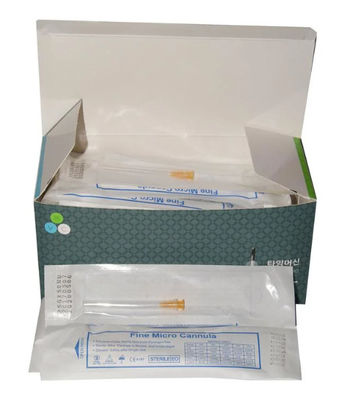 Micro cannula smussata eliminabile di Monoject per i riempitori cutanei 21g 50mm 70mm
