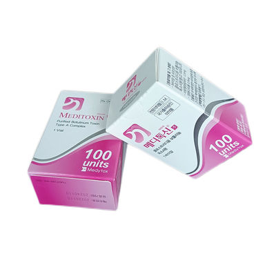 tipo della tossina botulinica di Meditoxin delle iniezioni della tossina botulinica di rimozione della grinza 2.5mL 100 unità