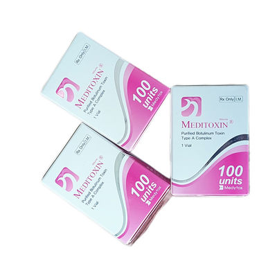tipo della tossina botulinica di Meditoxin delle iniezioni della tossina botulinica di rimozione della grinza 2.5mL 100 unità