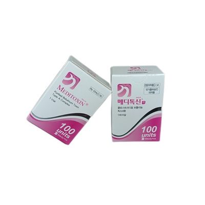 La pelle coreana della polvere delle iniezioni bianche della tossina botulinica si preoccupa 1 mg