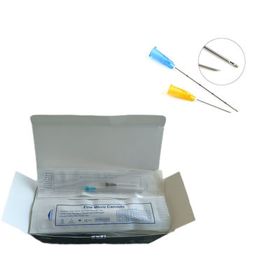 Ago smussato di Microcannula di punta di punta del riempitore smussato flessibile fine della cannula per i riempitori