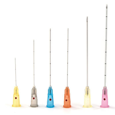 Ago smussato di Microcannula di punta di punta del riempitore smussato flessibile fine della cannula per i riempitori