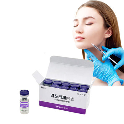 Ialuronidasi Salon Liporase Injection Filler Rimuovi la liasi Dissolvendo l'acido ialuronico
