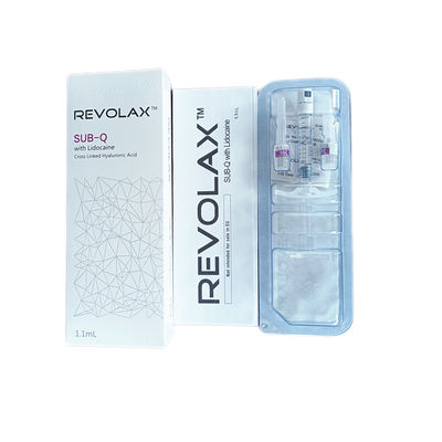 Riempitori acidi ialuronici sotto--q profondi collegati trasversali dell'indennità di 24mg/Ml Revolax