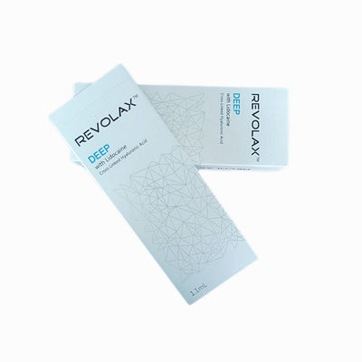 Filler cutaneo Revolax iniettabile antinvecchiamento da 1,1 cc Filler acido ialuronico profondo naturale