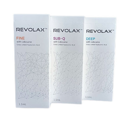 Filler cutaneo Revolax iniettabile antinvecchiamento da 1,1 cc Filler acido ialuronico profondo naturale