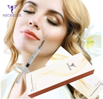 duraturo iniettabile acido ialuronico della siringa di 1ml 2ml per le grinze profonde
