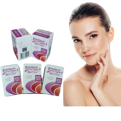 Rimozione delle linee facciali Tossica botulinica 100 unità Allergan