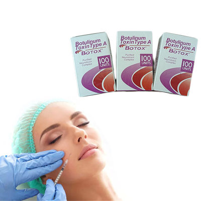 Rimozione delle linee facciali Tossica botulinica 100 unità Allergan