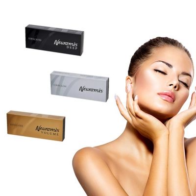 Trattamento efficace da medio a grande volume Neuramice Riempitore cutaneo per viso collo, mani