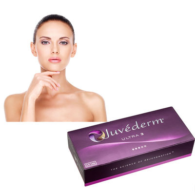 Juvederm filler cutaneo con acido ialuronico a temperatura ambiente e collegamento incrociato