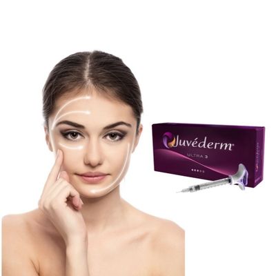 Acido ialuronico gel di riempimento del viso Juvederm pelle liscia e impeccabile