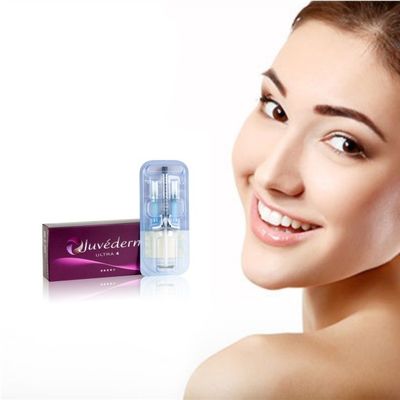 Acido ialuronico gel di riempimento del viso Juvederm pelle liscia e impeccabile
