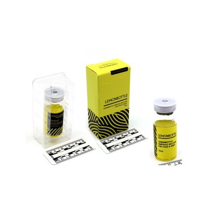Soluzione in bottiglia ad alta concentrazione di limone per iniezioni di scioglimento dei grassi 5 flaconcini X 10 ml corpo intero