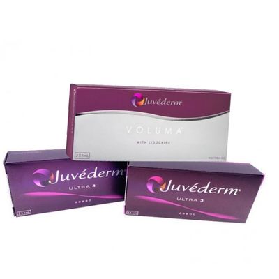 Sicurezza Juvederm Ultra Plus Filler 1ml 2Syringes Acido Ialuronico Gel iniettabile per contorno facciale e riduzione delle rughe