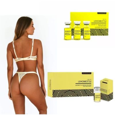 Vendita Lemon Bottle Fat Dissolver 5X10ml Box Soluzione Per Perdita Di Peso Online