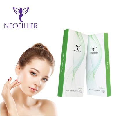 Neofiller Transparent Hyaluronic Acid Dermal Filler Per Iniezioni Faciali Con 9-12 Mesi Di Longevità
