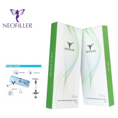 Neofiller 24mg/ml Riempitore trasparente di acido ialuronico per iniezione facciale