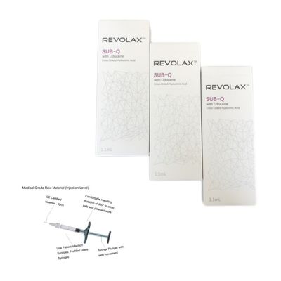 Ringiovanimento del viso con Revolax Dermal Filler 6-12 mesi Durata dell' effetto dell' acido ialuronico