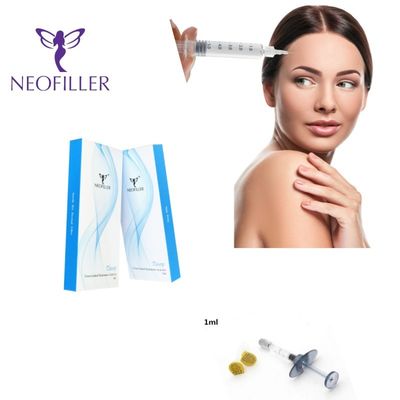 Neofiller 24mg/ml Riempitore di Acido Ialuronico Con Collegamento incrociato Per Iniezioni Faciali
