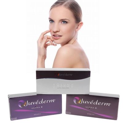 Filler dermico Juvederm con HA reticolato Ultra3 Ultra4 Voluma Condizioni di conservazione Evitare il congelamento Gel iniettabile per il ripristino del volume del viso
