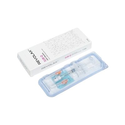 l'incrocio di 1.1ml Revolax ha collegato le iniezioni cutanee del riempitore dell'ha per le guance