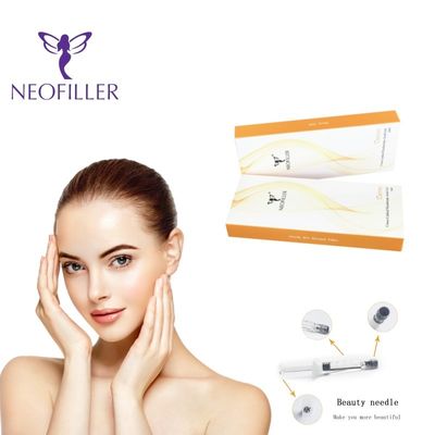 Filler dermico trasparente con acido ialuronico Gel iniettabile Pelle giovane e liscia Miglioramento del ringiovanimento del viso