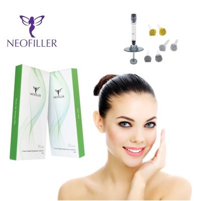 Acido ialuronico trasparente Riempitore cutaneo Temperatura della stanza Gel iniettabile ringiovanito Nutrito Firm Skin Enhancement